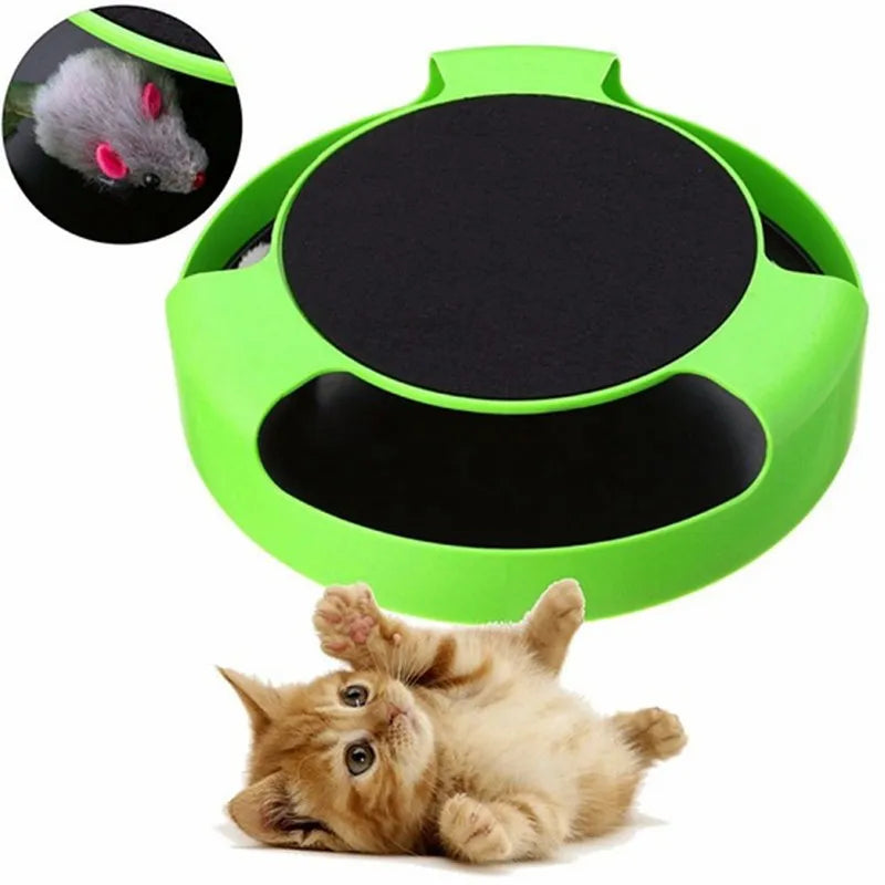 Interactive Cat Toy With Mouse - Toy With Moving Mouse For Cats