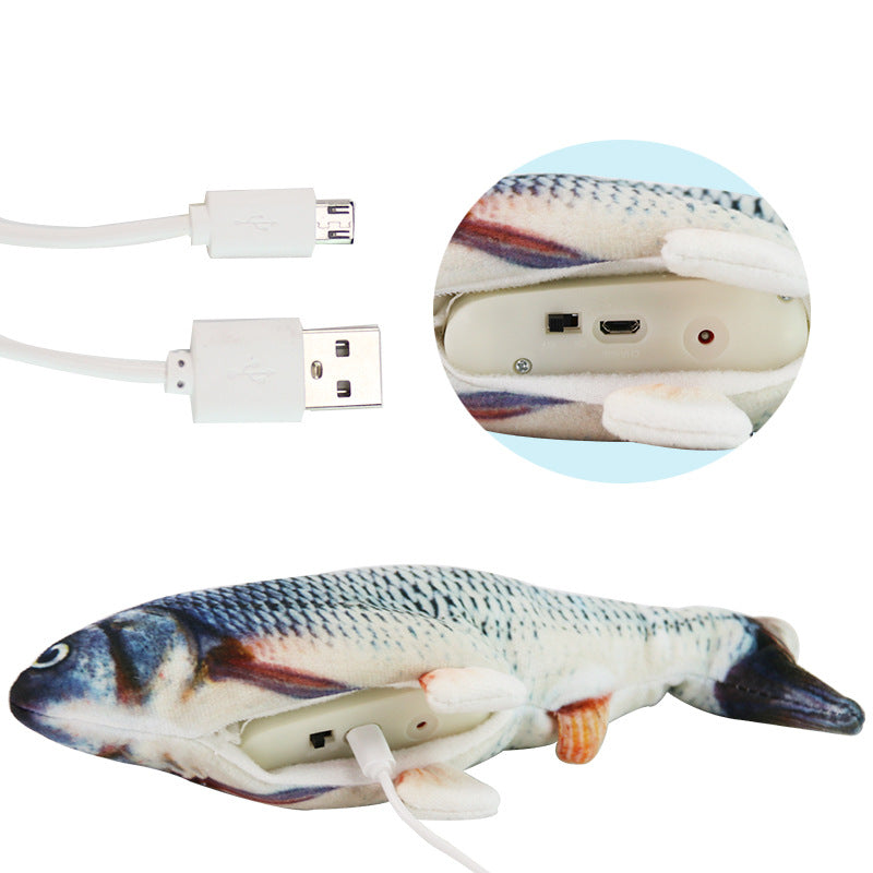 Interactive Fidget Fish Dog Toy