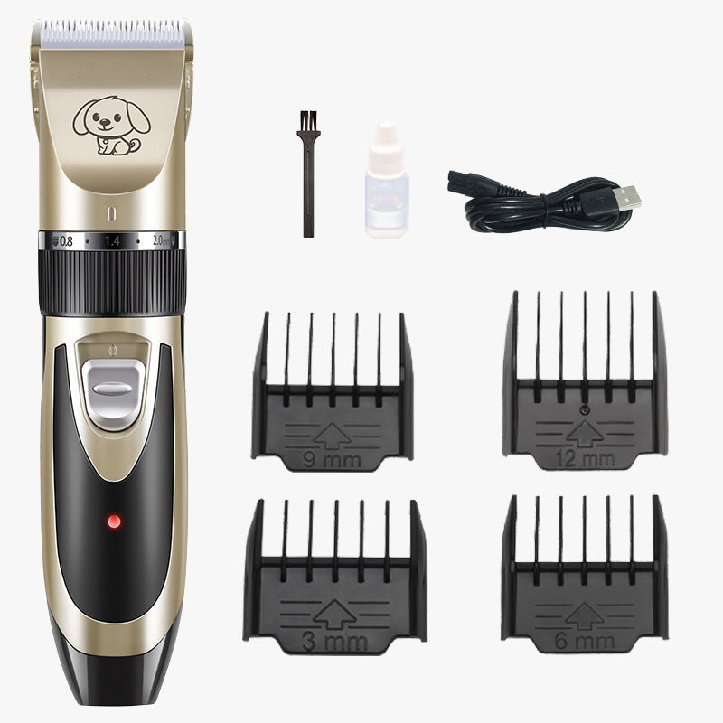 Silent Coat Trimmer Set For Dogs
