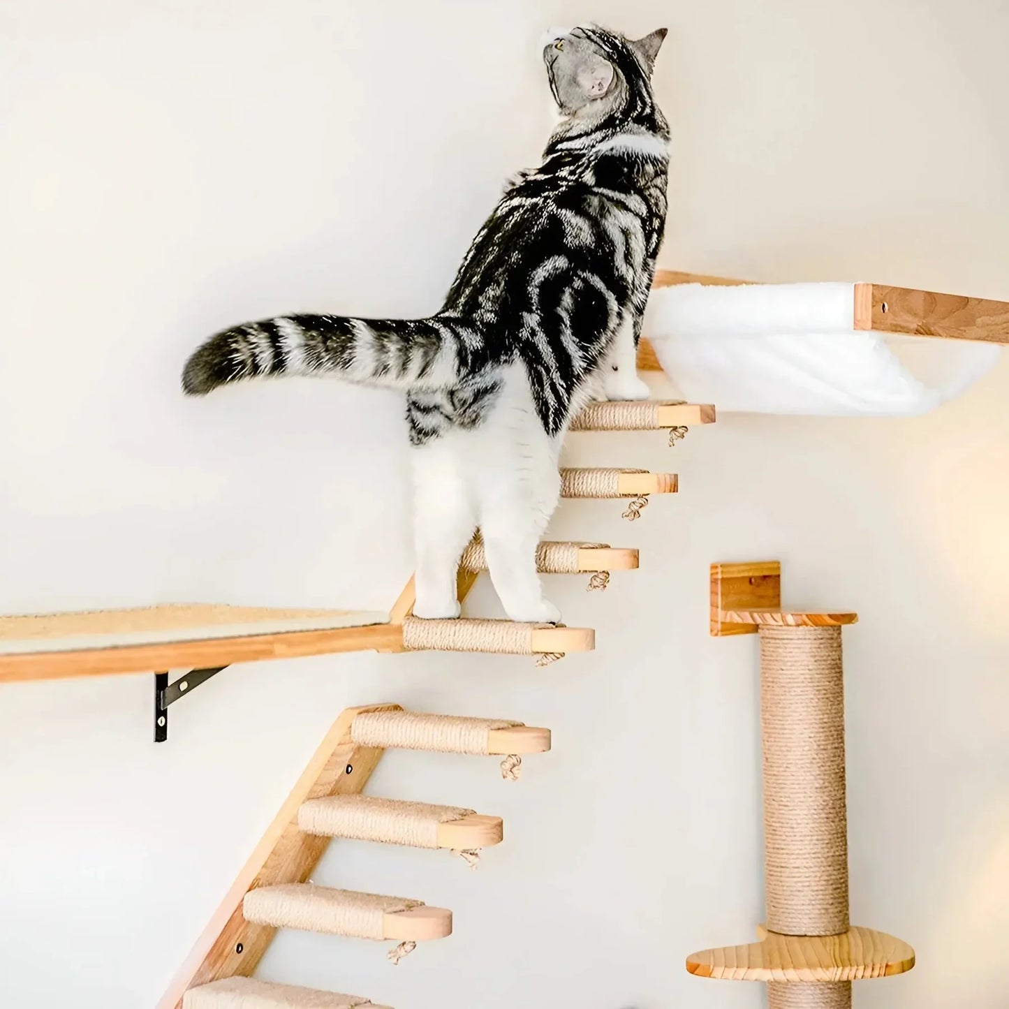 Customisable Cat Wall Scratching Post
