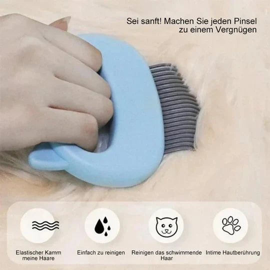 Gentle Massage And Grooming Brush For Cats