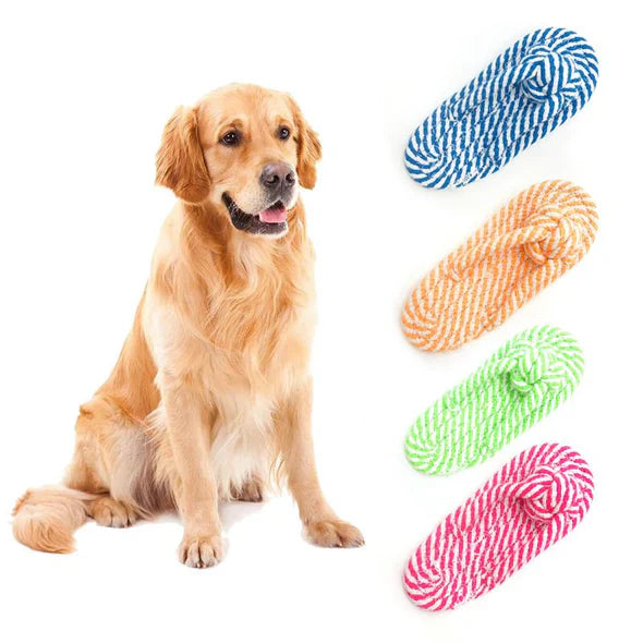Robust Chew Toy Made Of Cotton Rope For Dogs