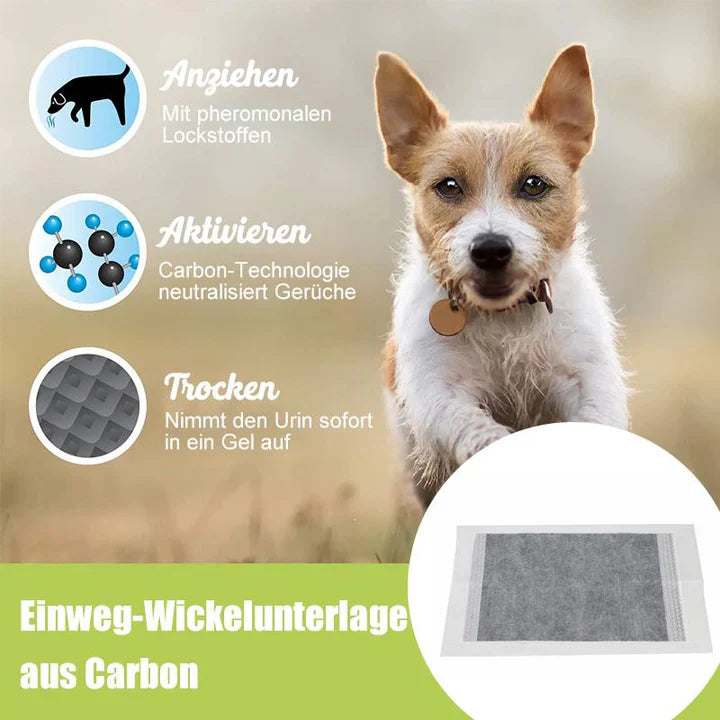 Carbon Pet Training Pads - 50 Pieces