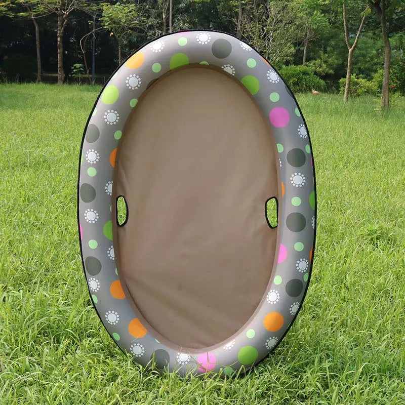Dog Bathtub - Inflatable Dog Bathtub For Pets With Flower Pattern For Indoors And Outdoors