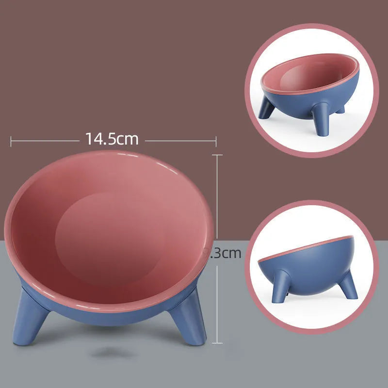 Elevated Feeding Bowl For Cats And Dogs - Ergonomic Design