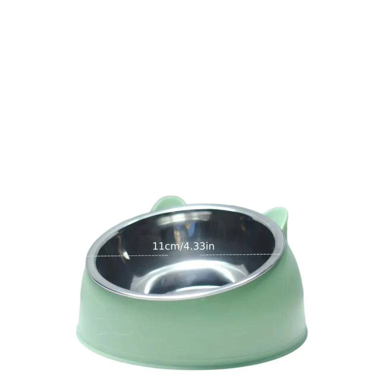 Elevated Ergonomic Cat Food Bowl