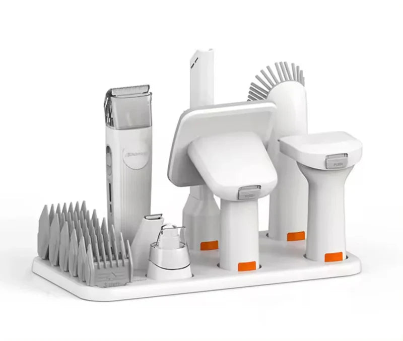 Hair Clippers For Dogs And Cats With Integrated Vacuum Cleaner