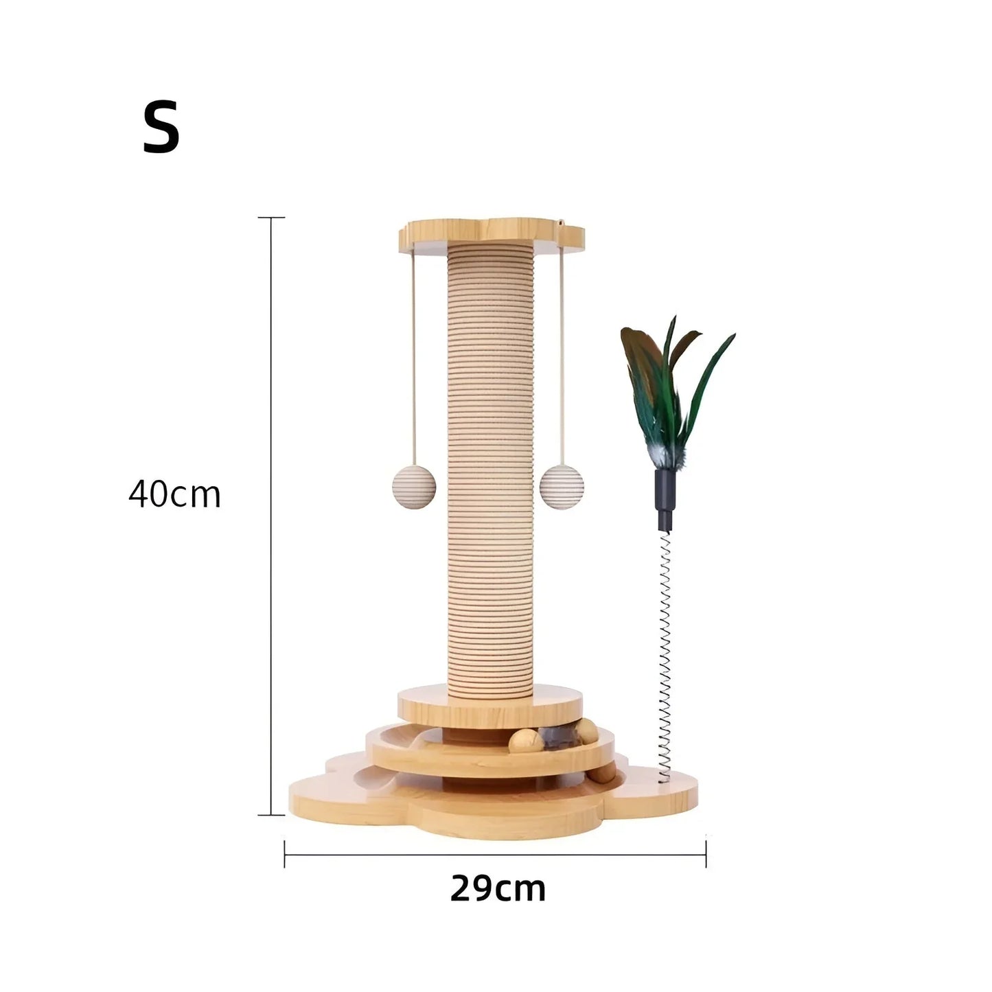 Wooden Toys For Cats 24x40