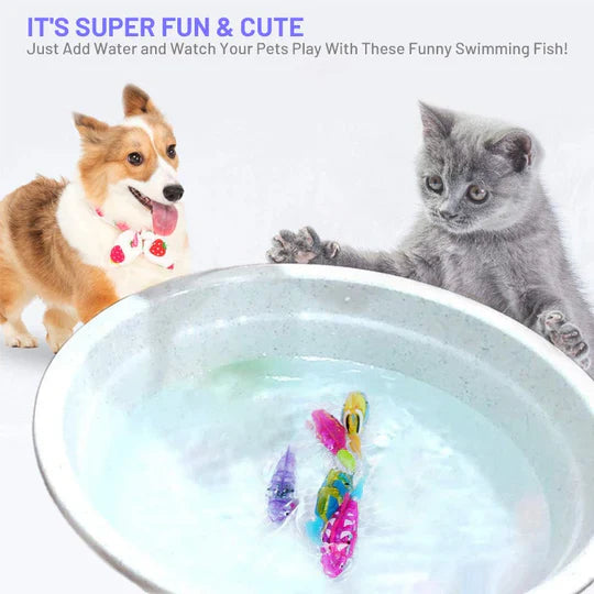 Interactive Water Toy - Swimming Fish For Pets