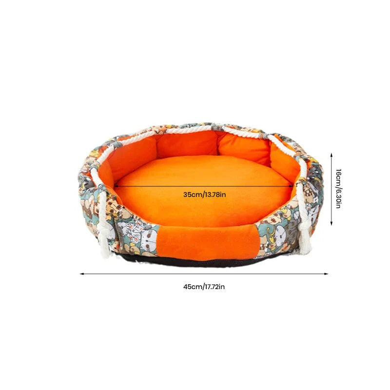 Durable Dog Bed With Pocket Function And Rope