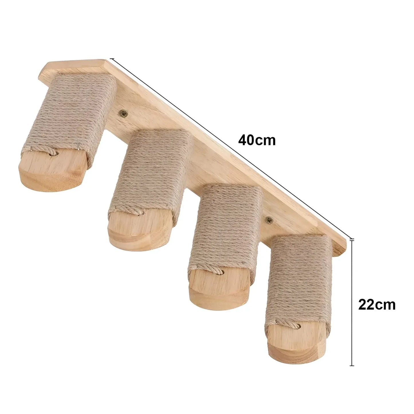 Customisable Cat Wall Scratching Post