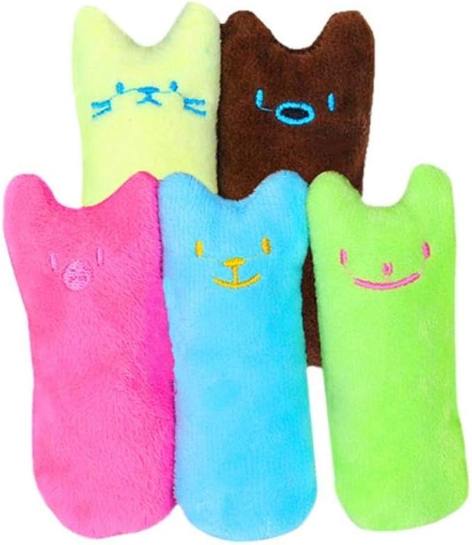 Gnashing Teeth Catnip Toy Funny Interactive