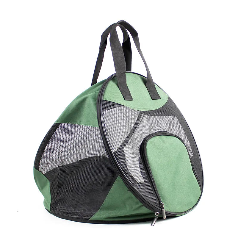 Foldable Pet Carrier Bag - Breathable Carrier Bag For Dogs Cats