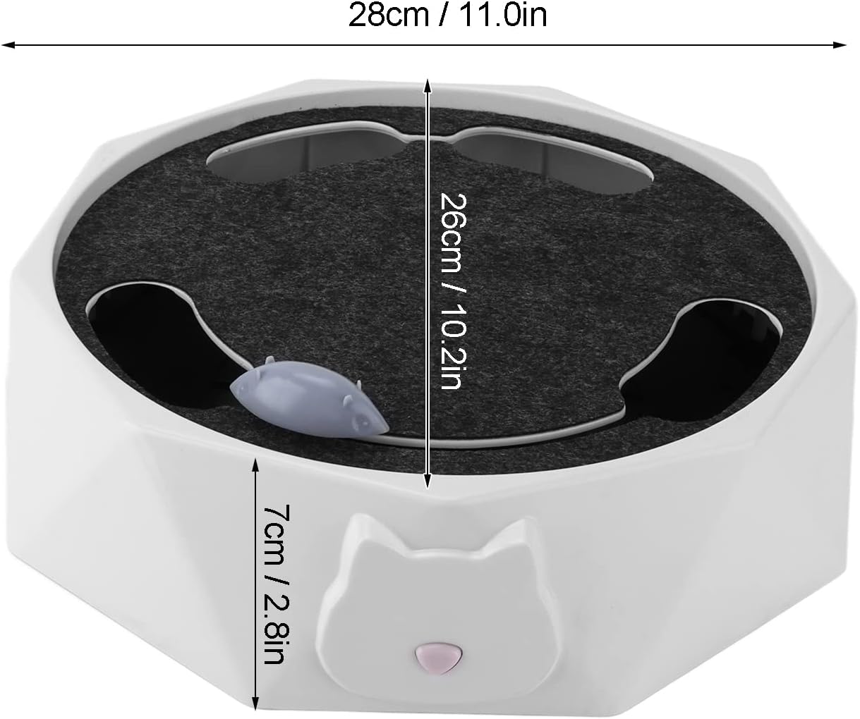 Interactive Mouse Hide - And - Seek Game For Cats