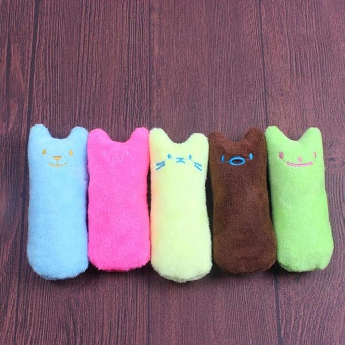 Gnashing Teeth Catnip Toy Funny Interactive