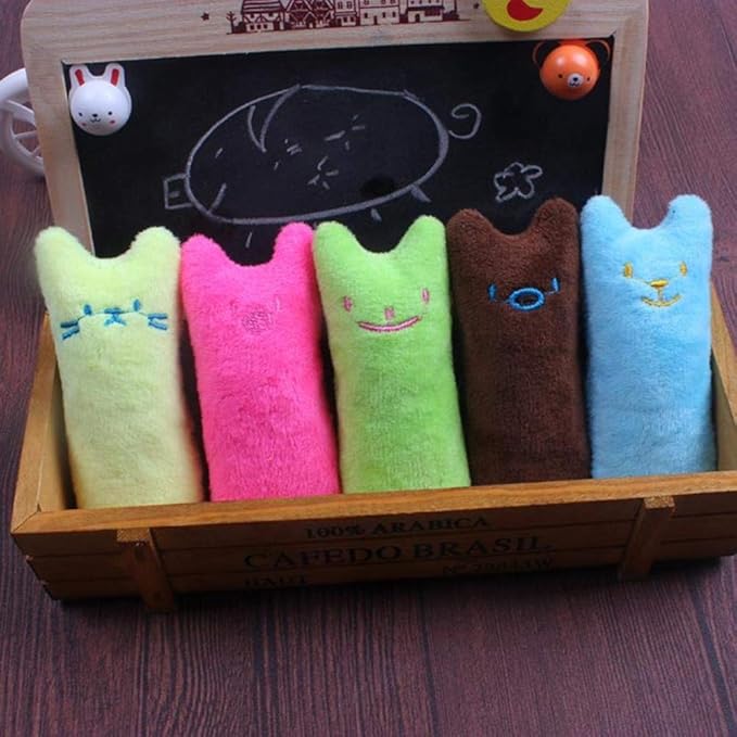 Gnashing Teeth Catnip Toy Funny Interactive