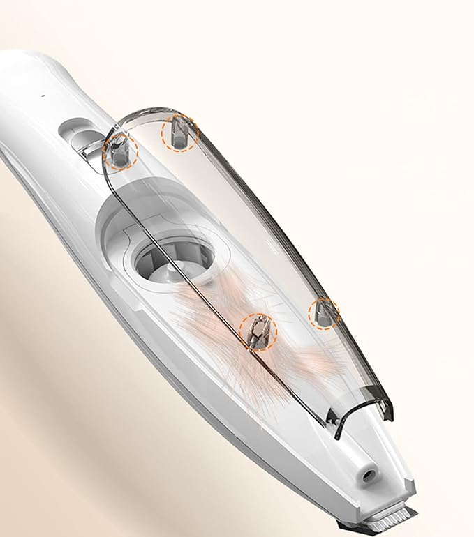 Silent Vacuum Pet Fur Trimmer