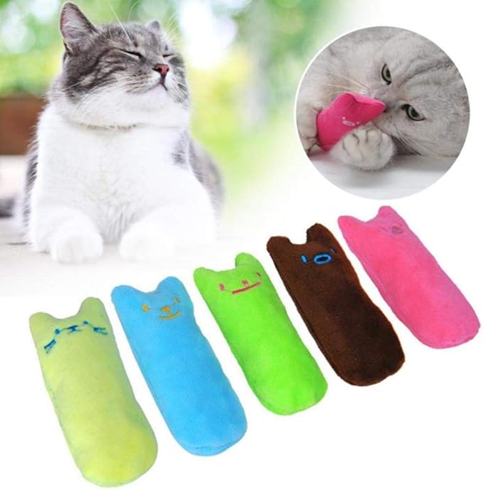 Gnashing Teeth Catnip Toy Funny Interactive