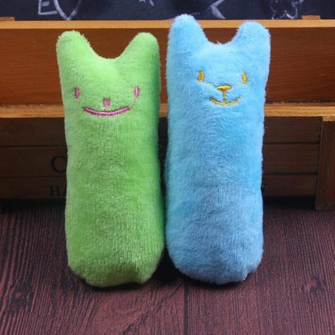 Gnashing Teeth Catnip Toy Funny Interactive