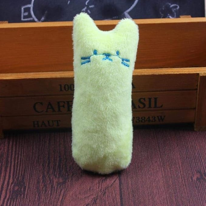 Gnashing Teeth Catnip Toy Funny Interactive