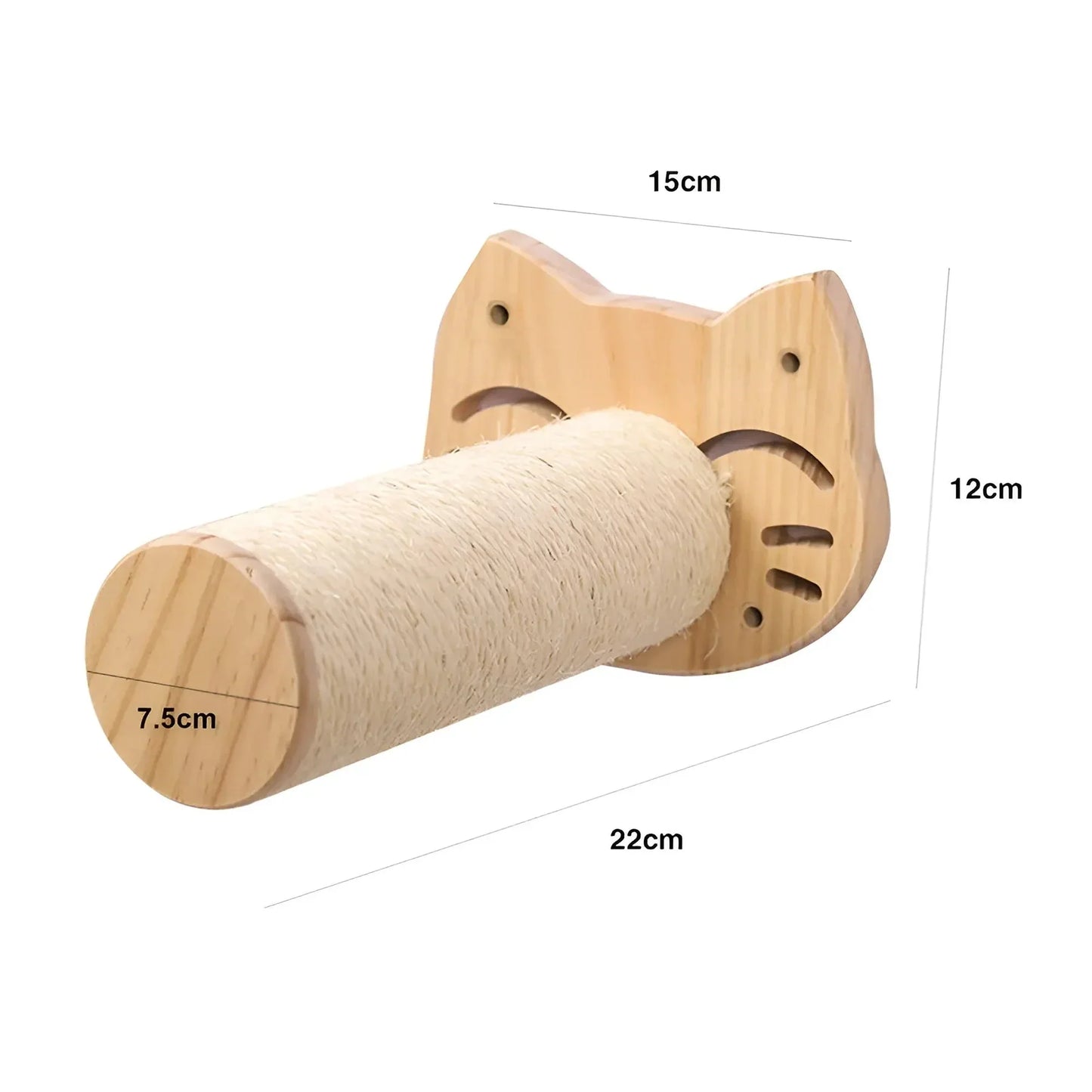Customisable Cat Wall Scratching Post