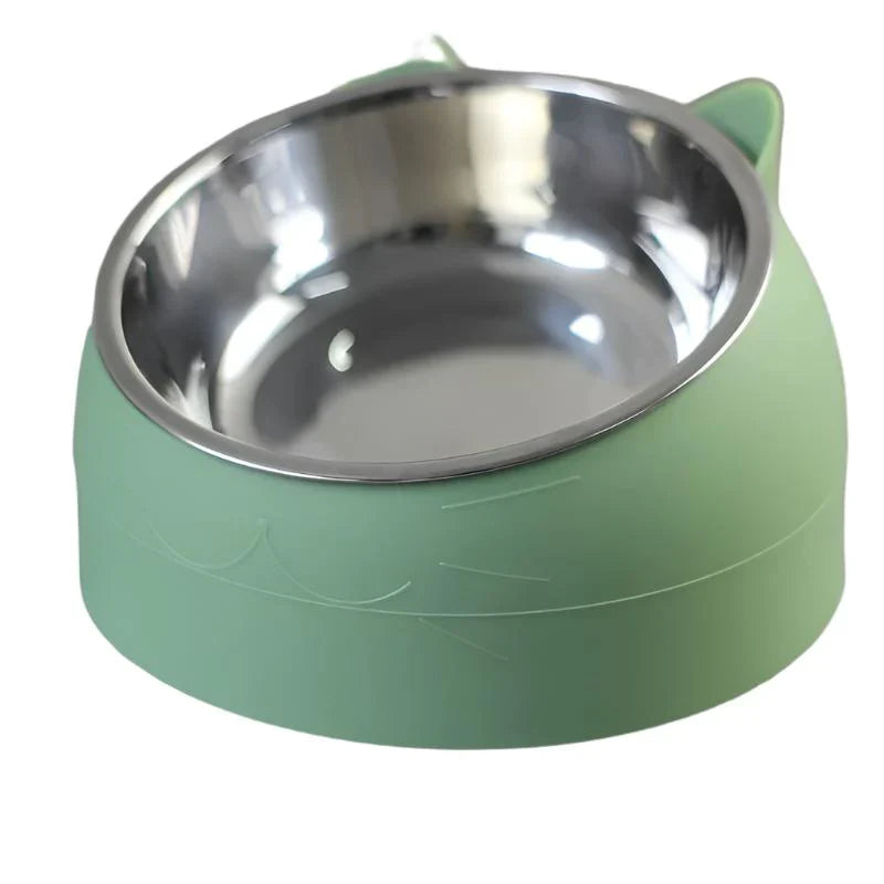 Elevated Ergonomic Cat Food Bowl