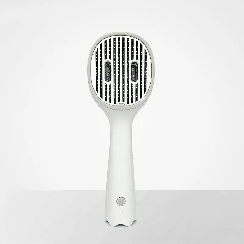 Electric Hair Brush - Fast Smoothing And Detangling Brush For Straight Hair