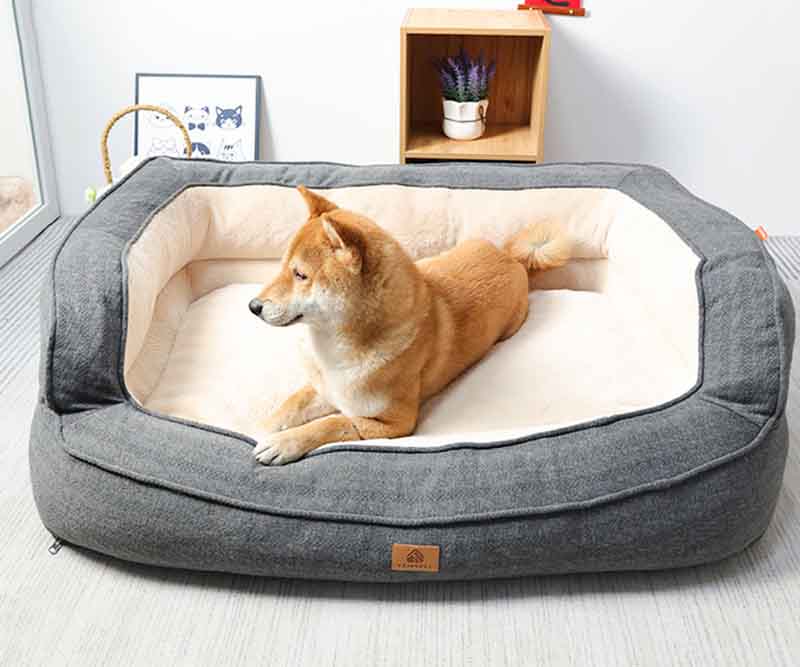 Comfortable Dog Bed With Ergonomics