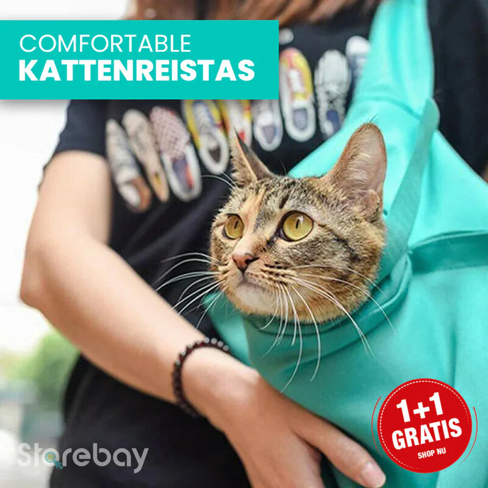 Cat Travel Bag With Comfort (2 For 1)