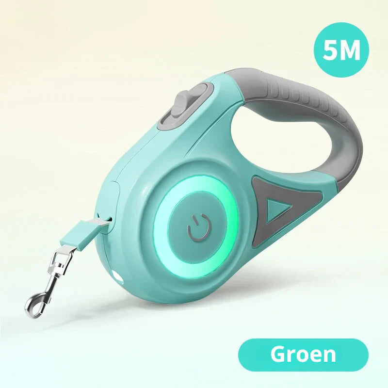Dog Lead With Integrated Led Light