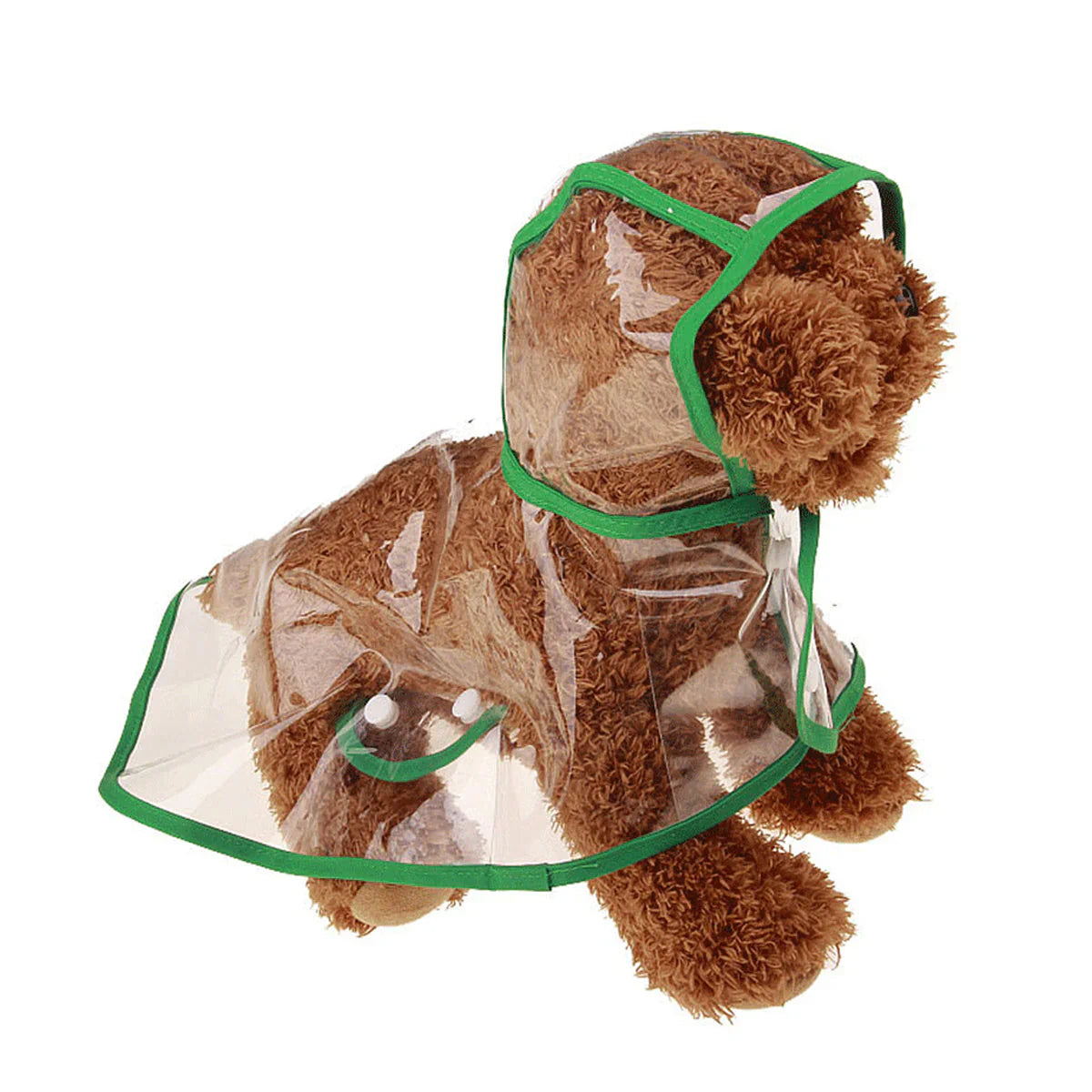 Transparent Waterproof Dog Rain Jacket