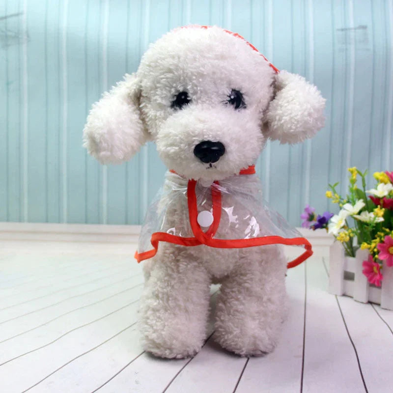 Transparent Waterproof Dog Rain Jacket