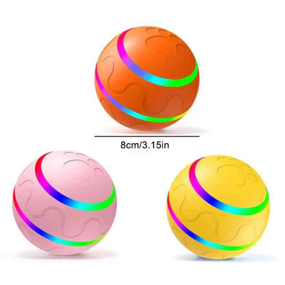 Durable and Long-Lasting Self-Rolling Dog Ball