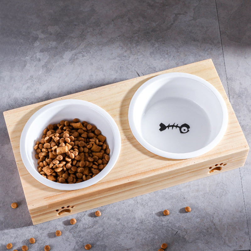 Bowl Duo In Wooden Design