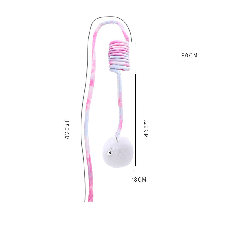 Interactive Elasticated Cat Toy