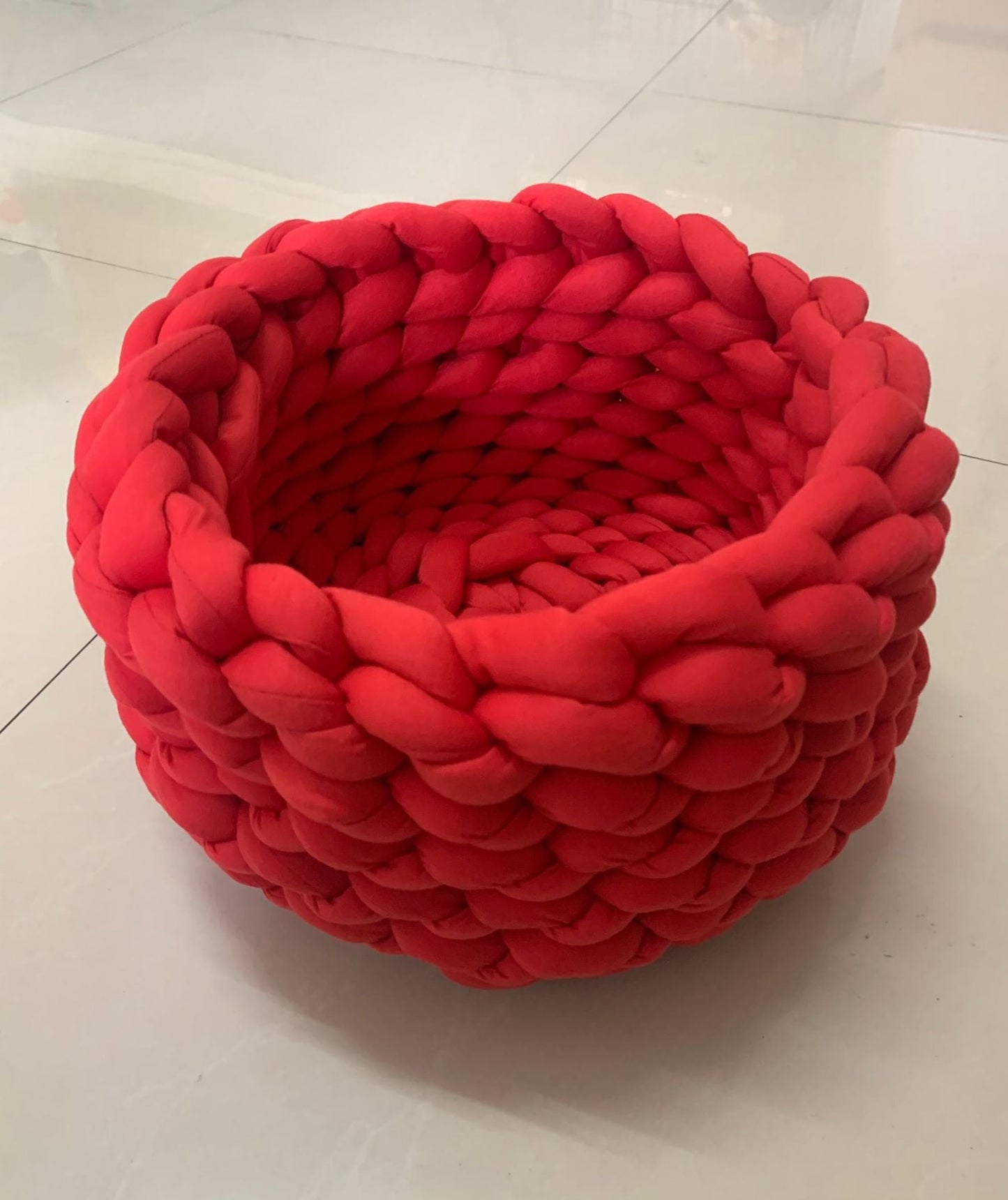 Hand - Woven Cat Basket