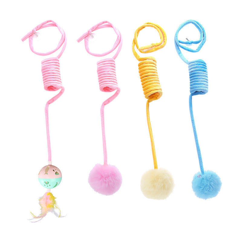 Interactive Elasticated Cat Toy