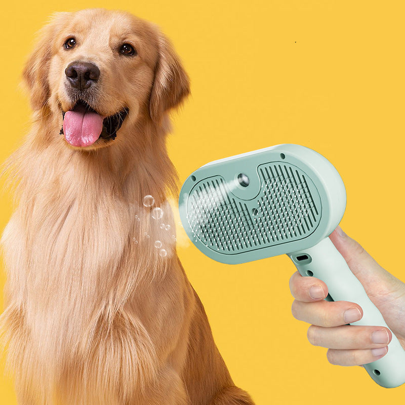 Premium Pet Brush with Steam Function