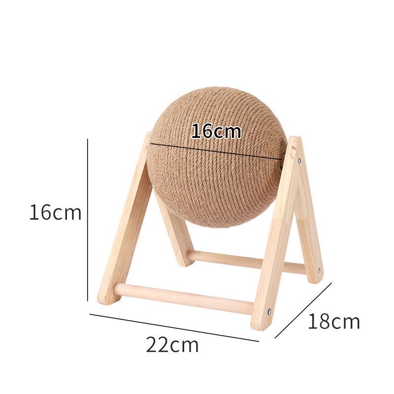 Cat Scratching Ball Made From Sisal
