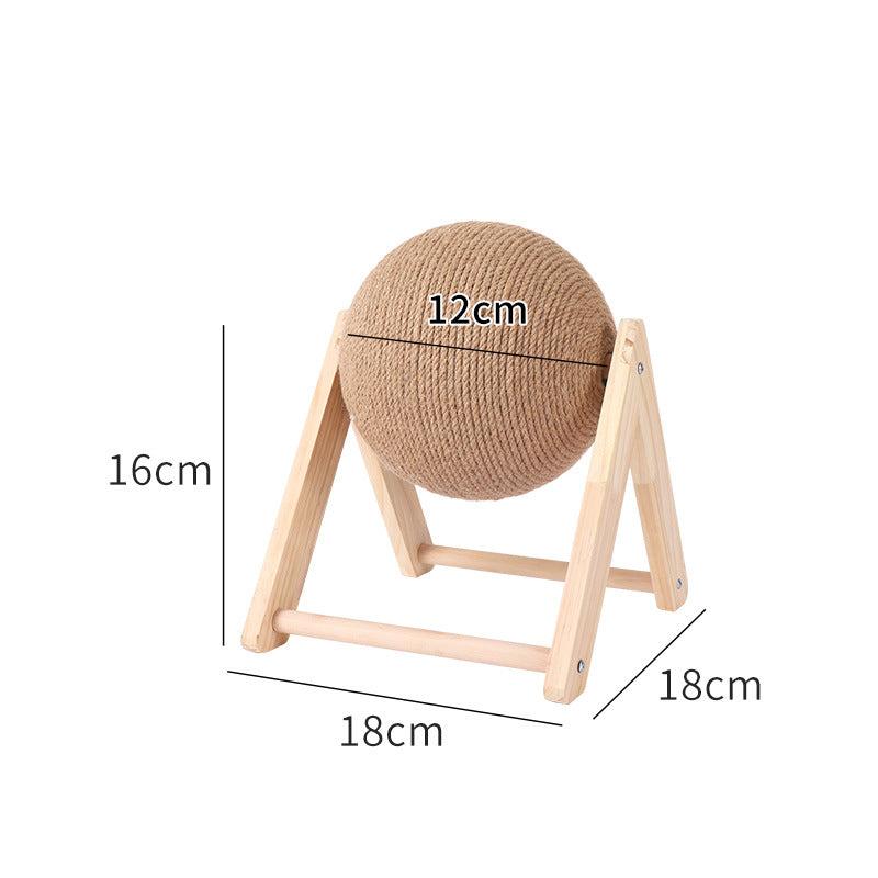 Cat Scratching Ball Made From Sisal