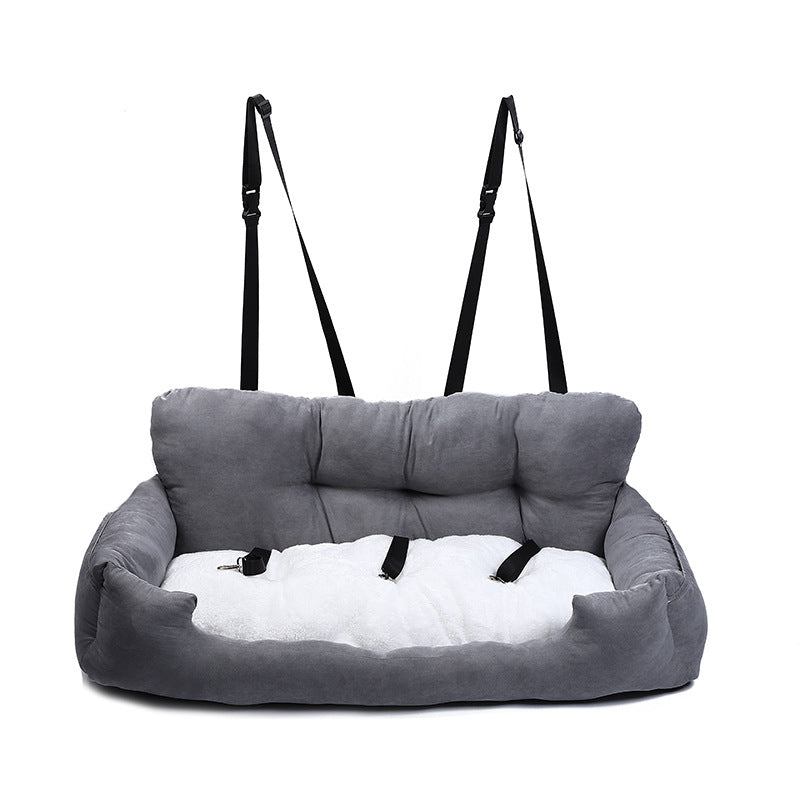 Pet Car Kennel Cross - Border Dog Safety Seat Large, Medium And Small Dog Kennel Cushion Travel Car Artefact Spot