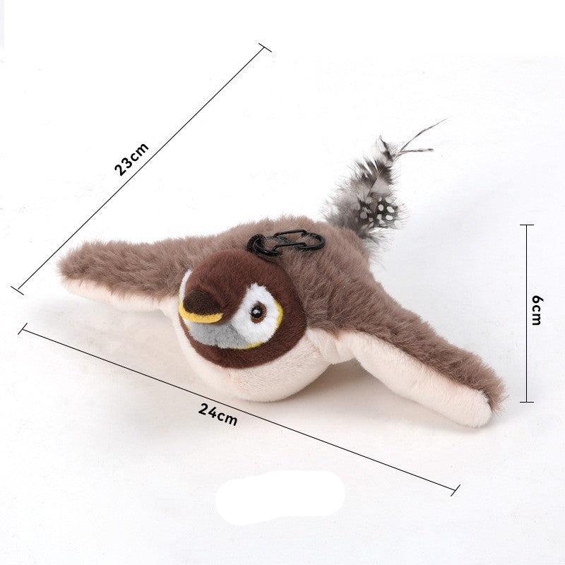 Fluttering Bird Dog Toy