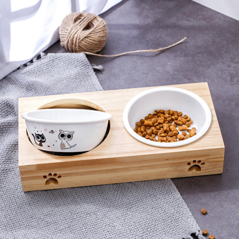 Bowl Duo In Wooden Design
