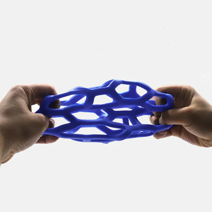 Dog Bell Ball Toy – Durable Dental Care & Training