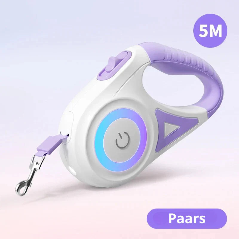 Dog Lead With Integrated Led Light
