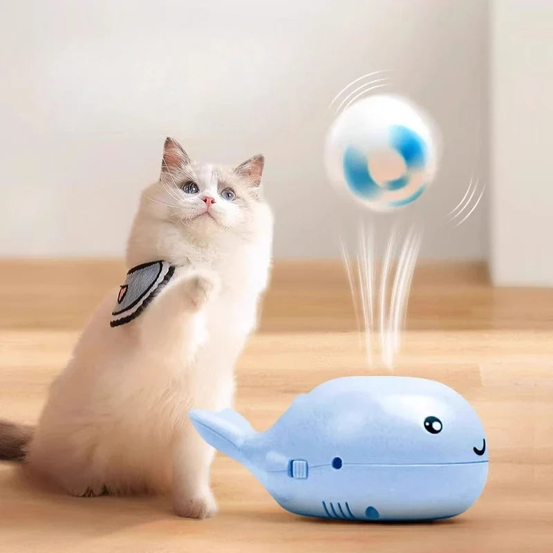 Interactive Air Ball Toy for Cats