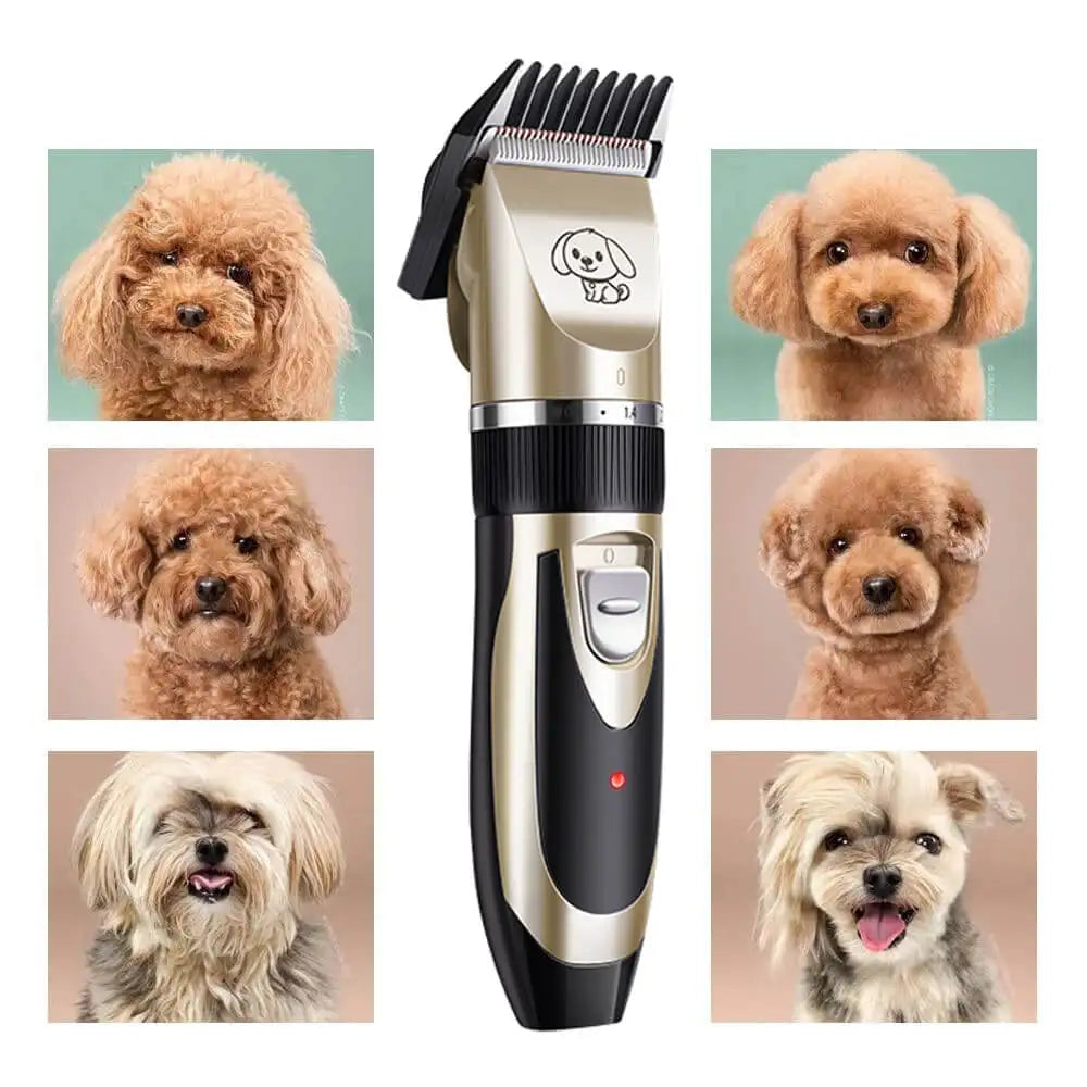 Silent Coat Trimmer Set For Dogs