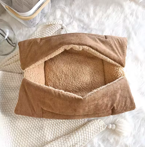 2 - In-1 Cosy Bed And Blanket For Cats