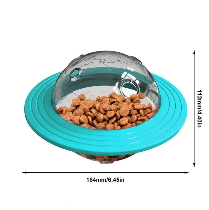 Dog Toy With Treat Dispenser And Interactivity
