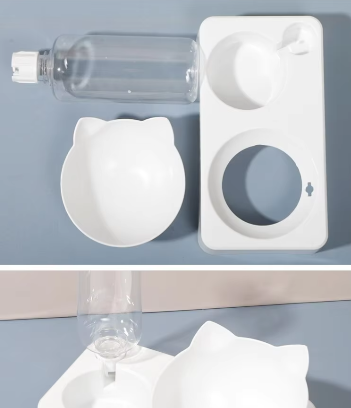 Automatic Food And Water Dispenser For Pets